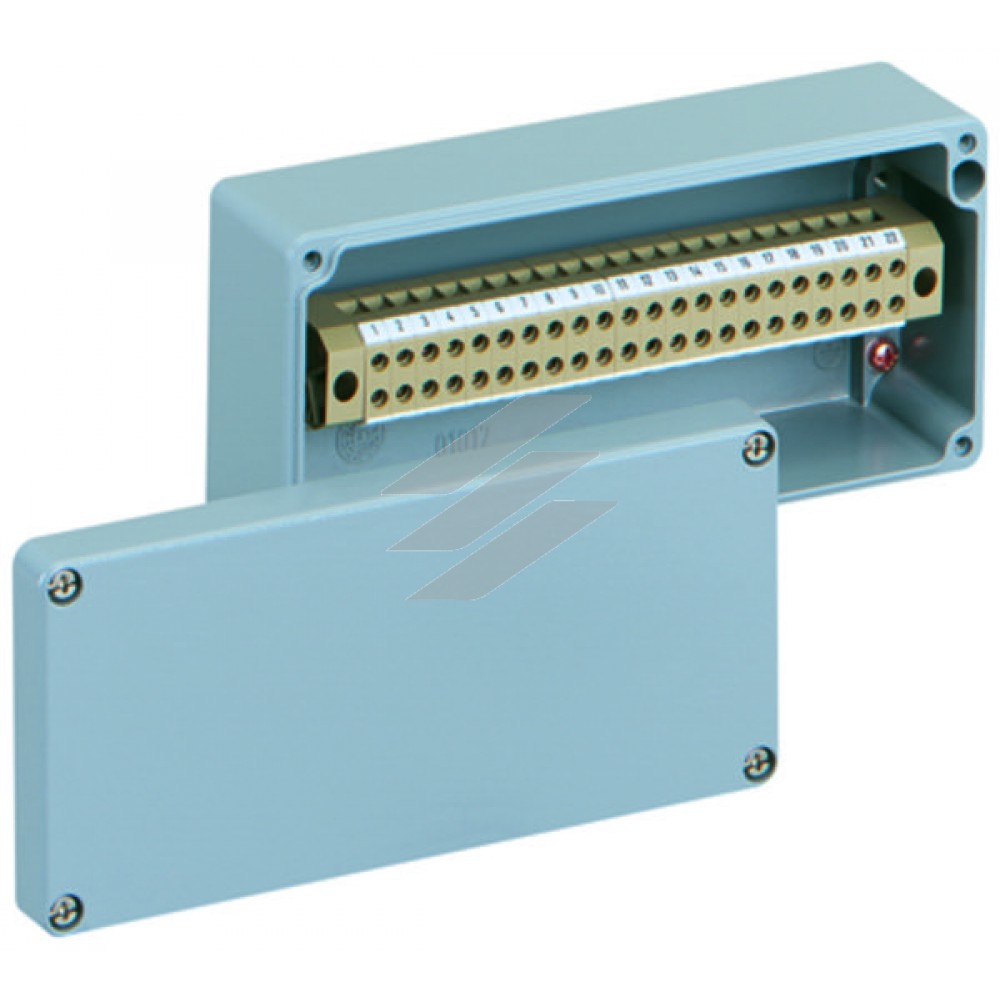 Корпус ALR 1808-4 (175х80х57мм), алюміній, клема 22х4мм², гладкі стінки, IP66, Spelsberg